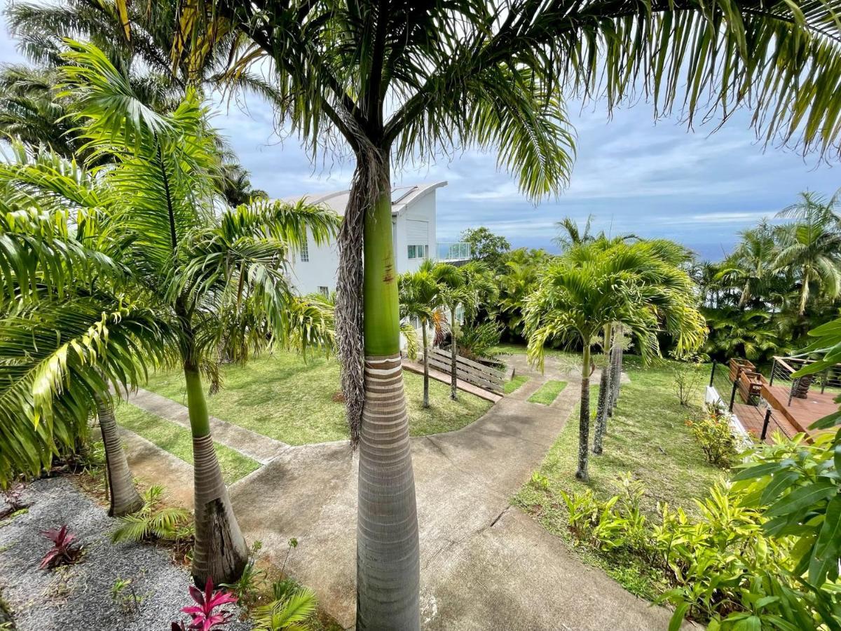 Grande Villa Au Calme - Vue Exceptionnelle - Climatisation - Piscine Sel Chauffee - Jardin Tropical Vincendo Exteriér fotografie