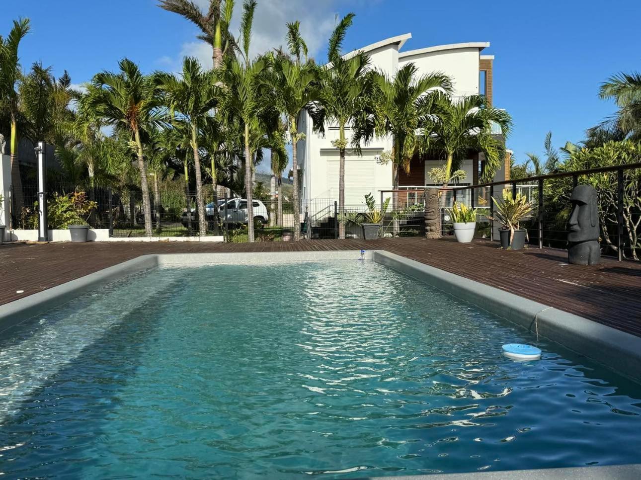 Grande Villa Au Calme - Vue Exceptionnelle - Climatisation - Piscine Sel Chauffee - Jardin Tropical Vincendo Exteriér fotografie