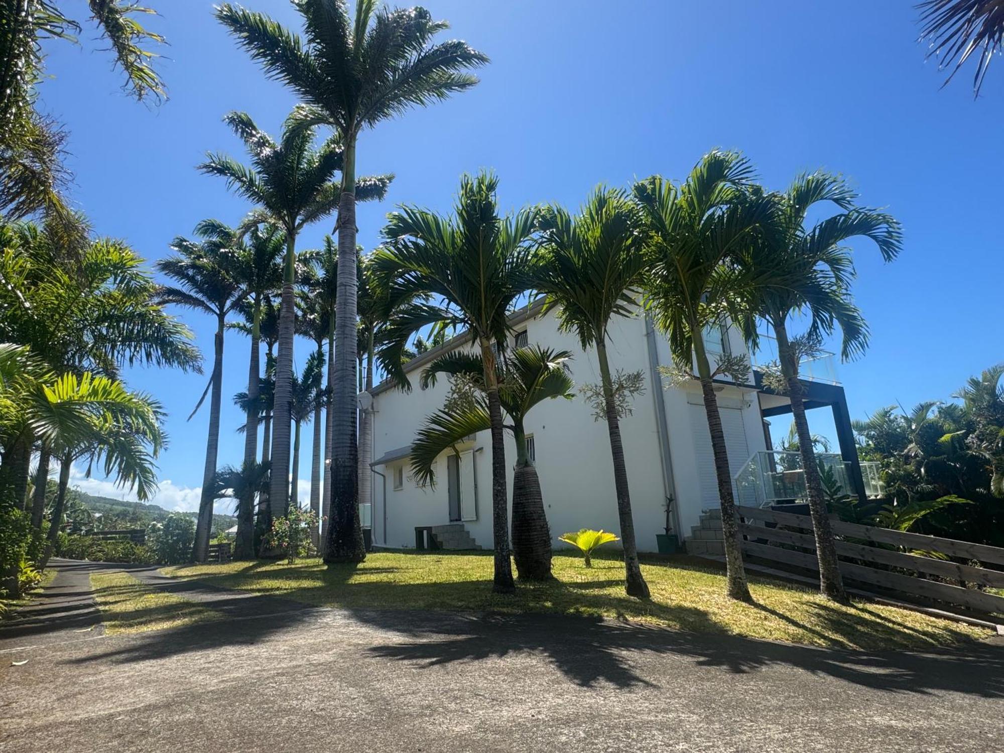 Grande Villa Au Calme - Vue Exceptionnelle - Climatisation - Piscine Sel Chauffee - Jardin Tropical Vincendo Exteriér fotografie